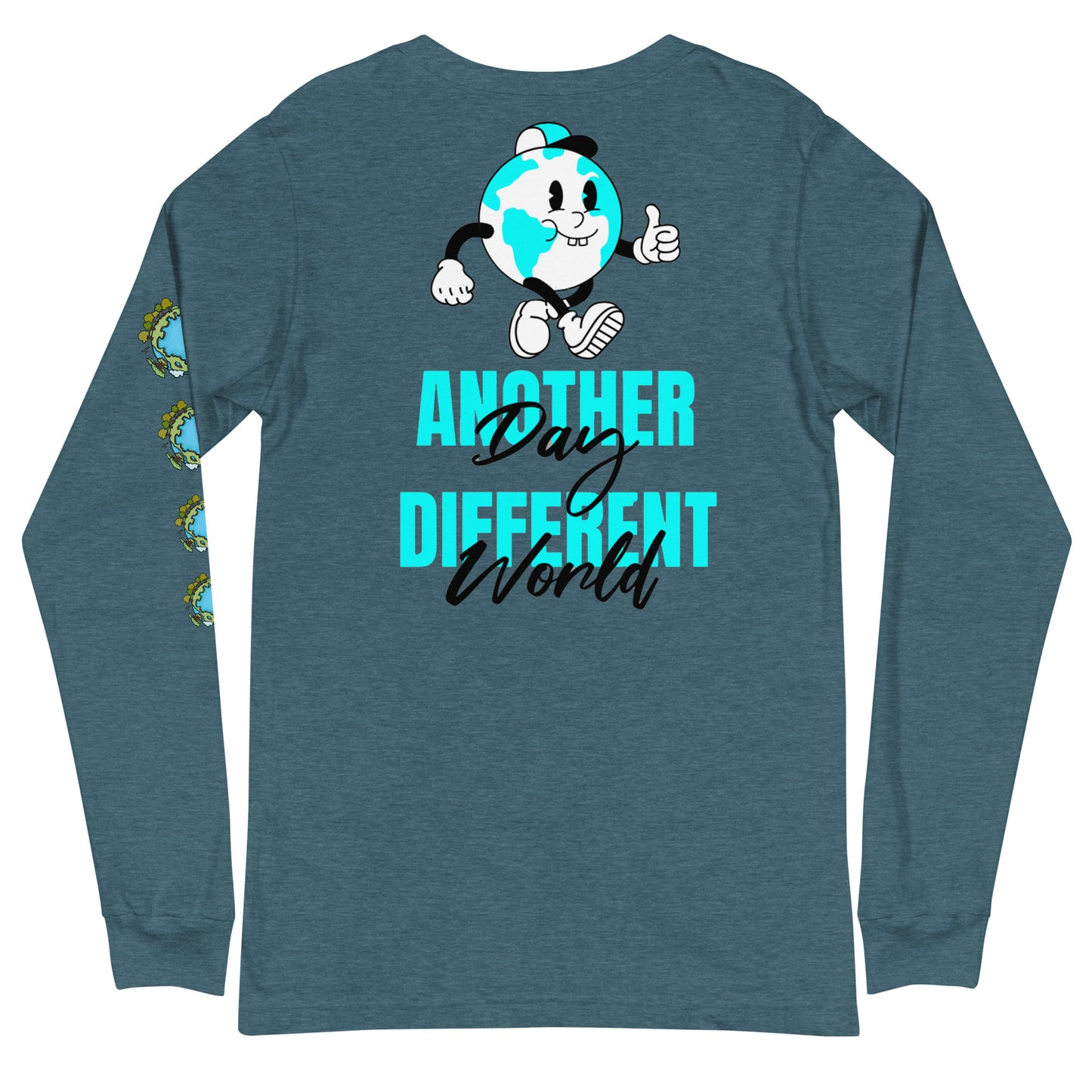 Another Day Different World Unisex Long Sleeve Tee