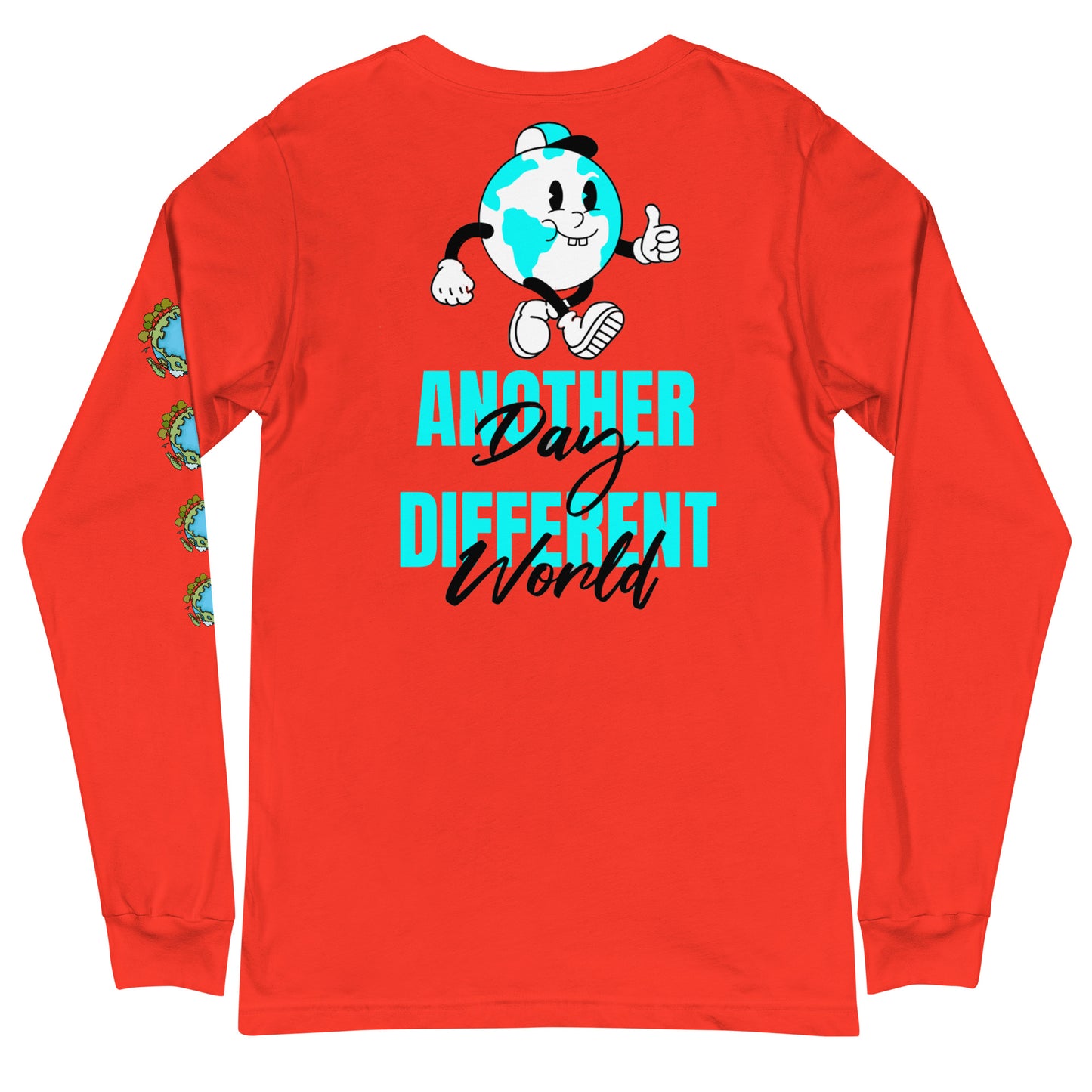 Another Day Different World Unisex Long Sleeve Tee