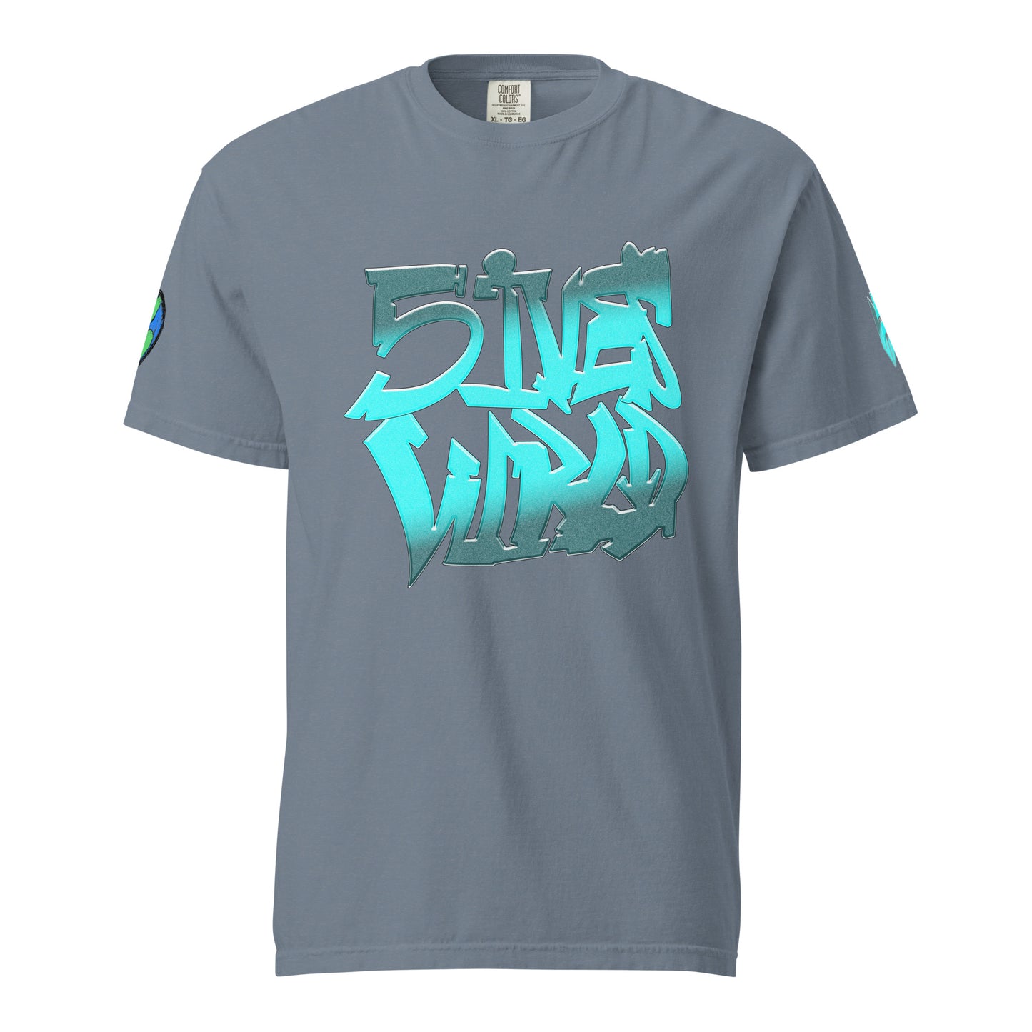 Unisex PhivesWrld Eye garment-dyed heavyweight t-shirt