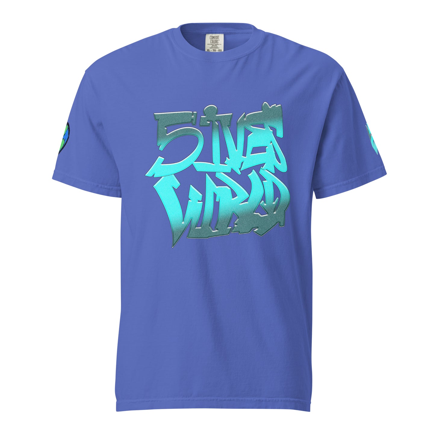 Unisex PhivesWrld Eye garment-dyed heavyweight t-shirt