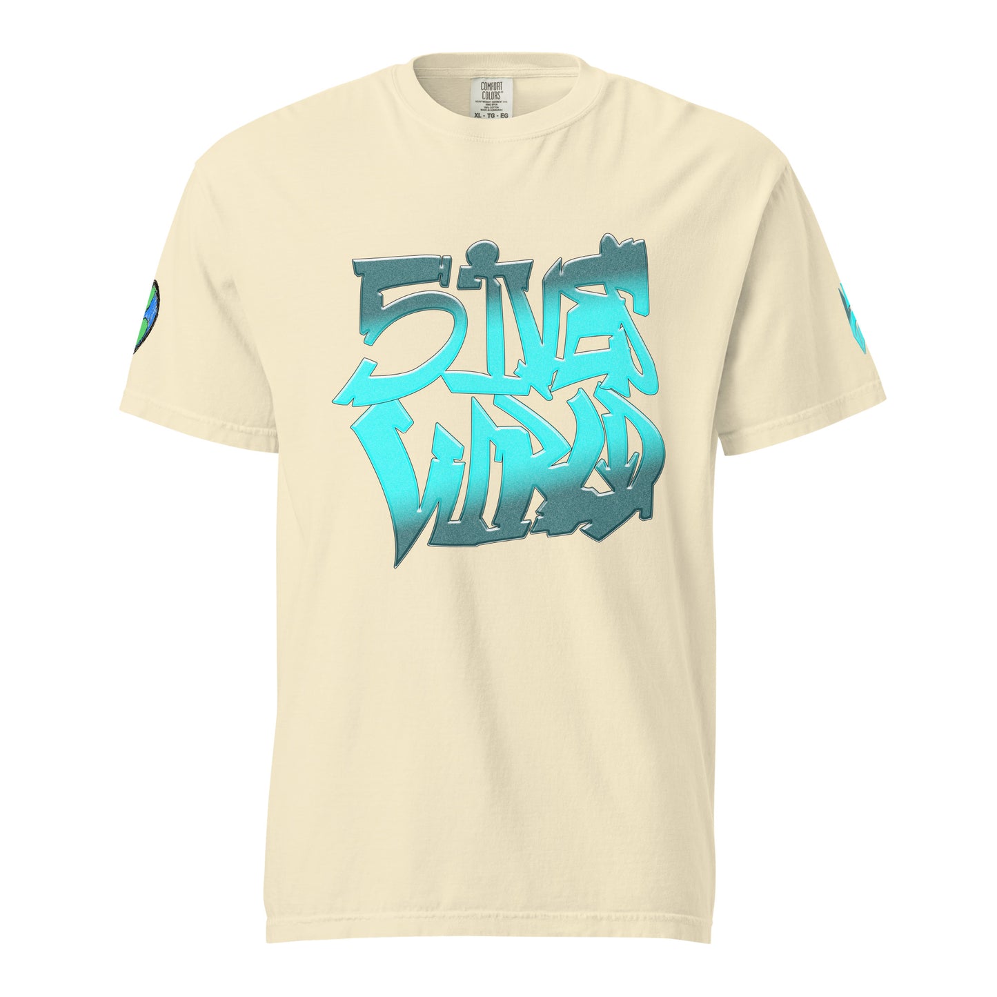 Unisex PhivesWrld Eye garment-dyed heavyweight t-shirt