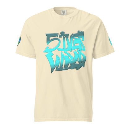 Unisex PhivesWrld Eye garment-dyed heavyweight t-shirt