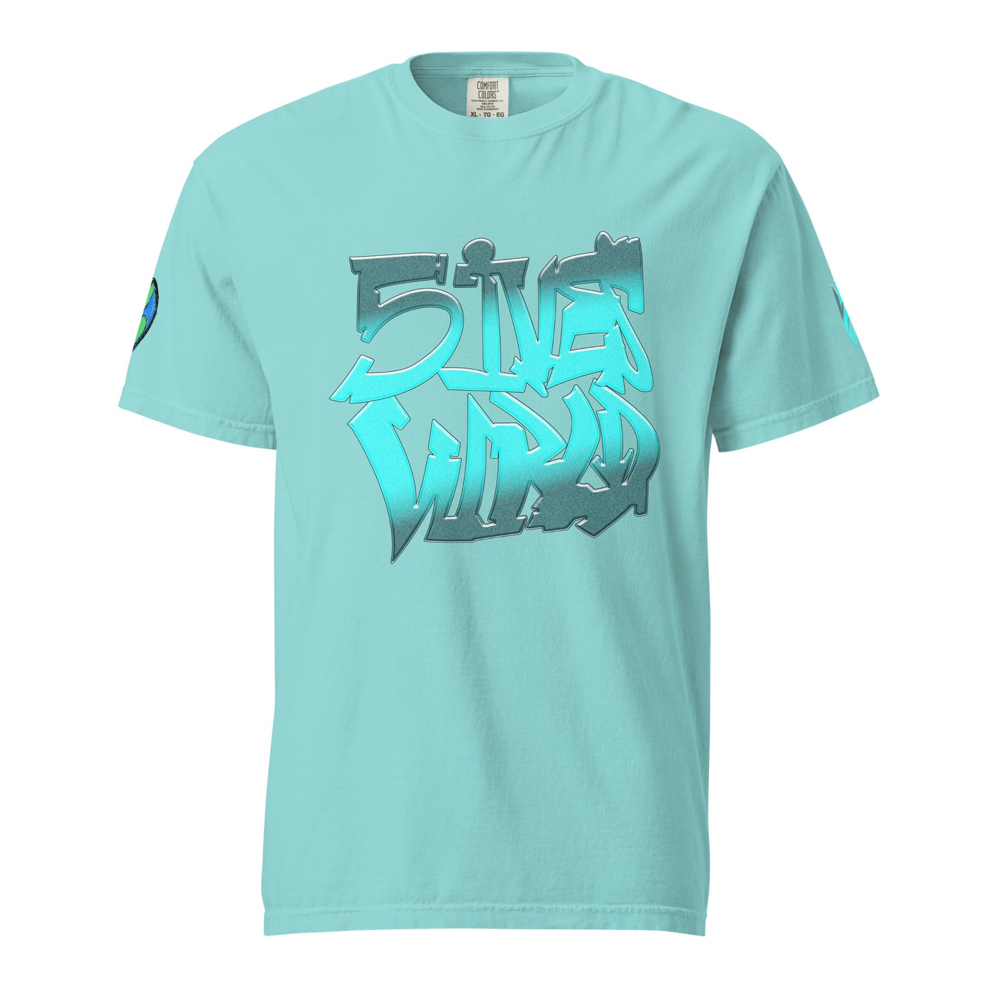 Unisex PhivesWrld Eye garment-dyed heavyweight t-shirt
