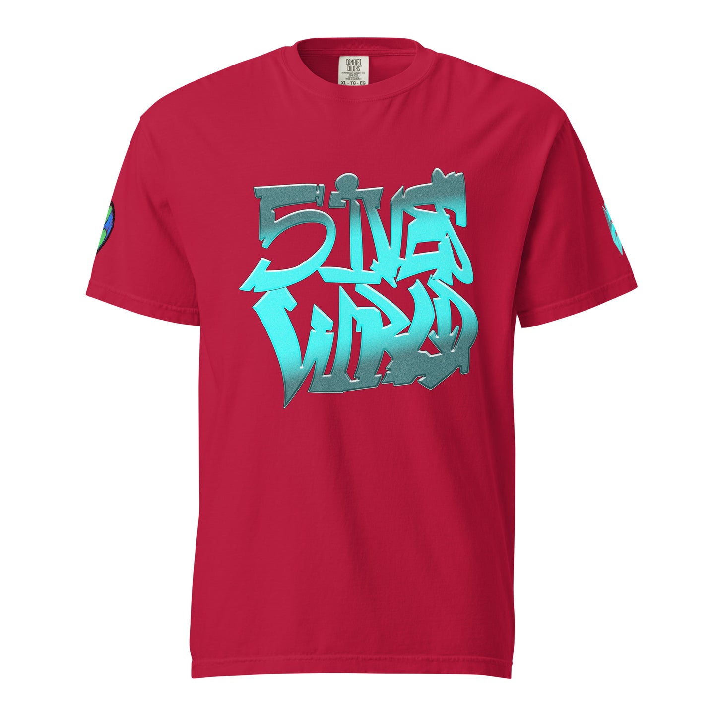 Unisex PhivesWrld Eye garment-dyed heavyweight t-shirt