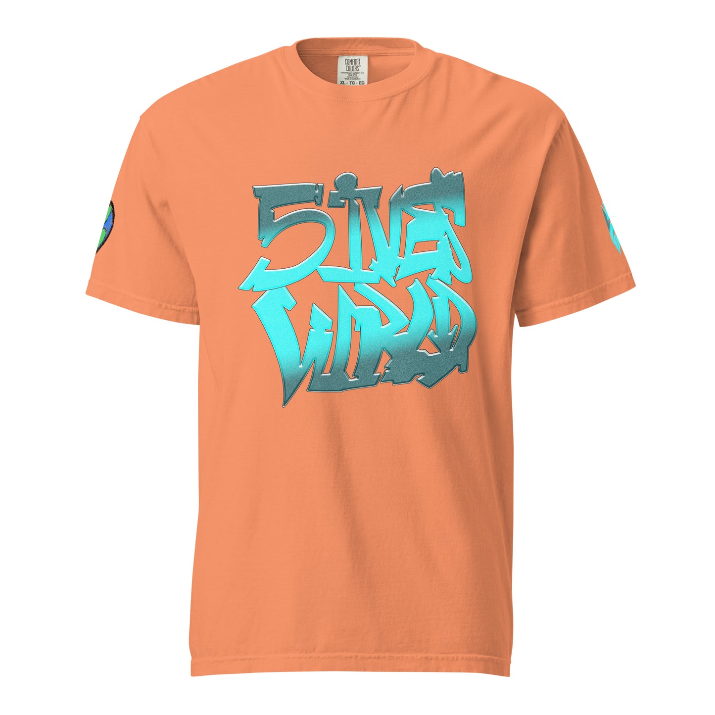Unisex PhivesWrld Eye garment-dyed heavyweight t-shirt