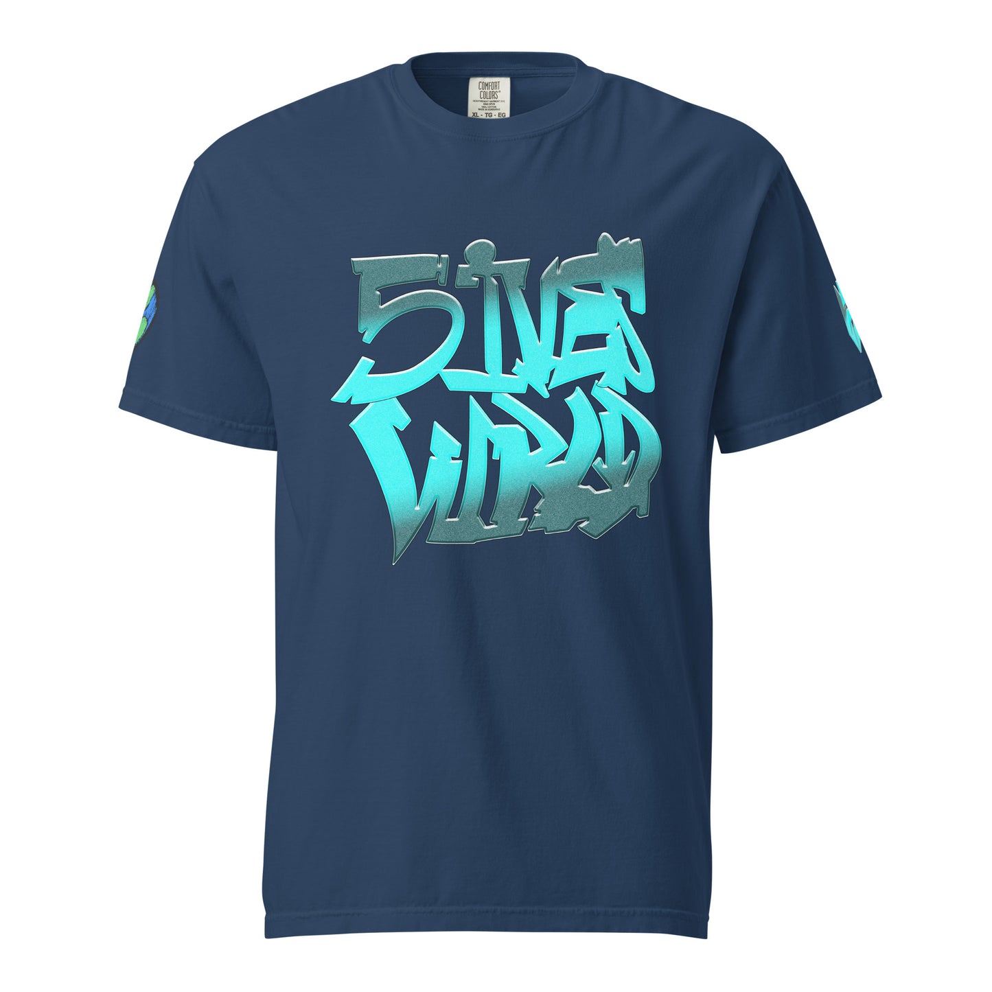 Unisex PhivesWrld Eye garment-dyed heavyweight t-shirt