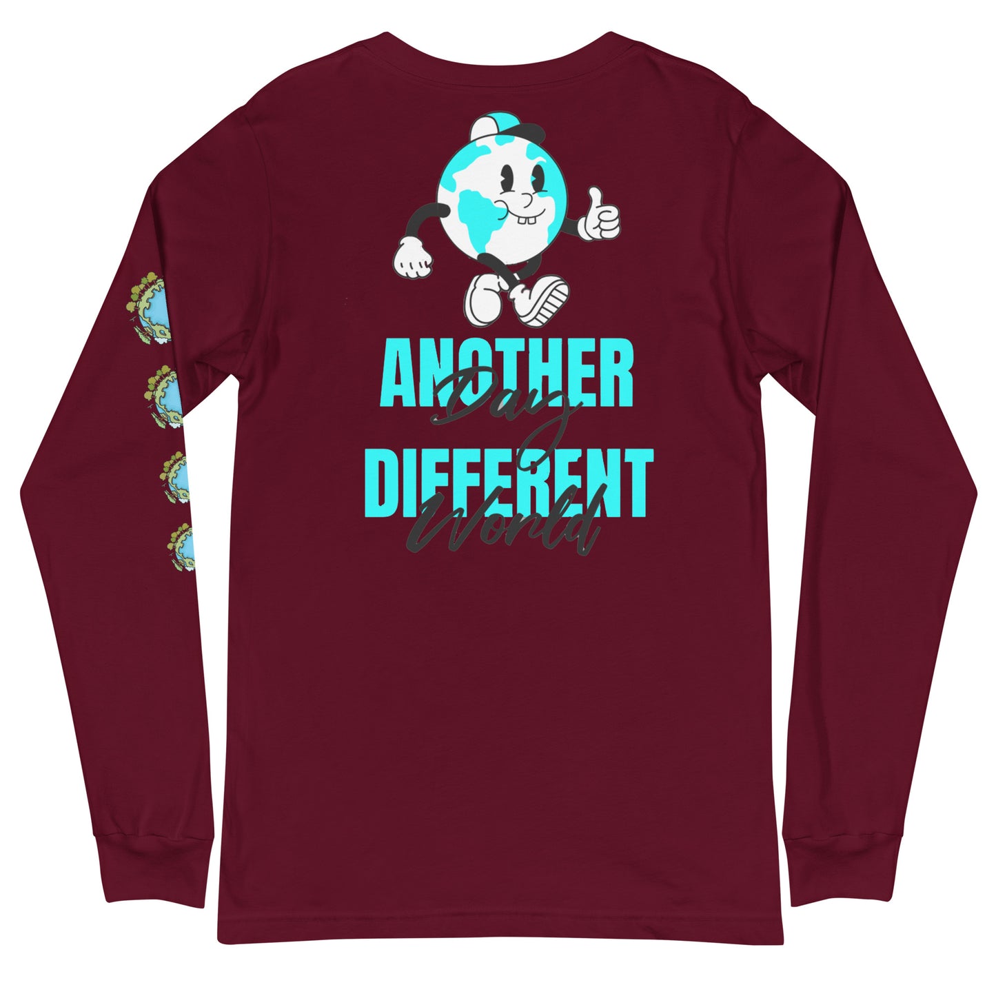 Another Day Different World Unisex Long Sleeve Tee