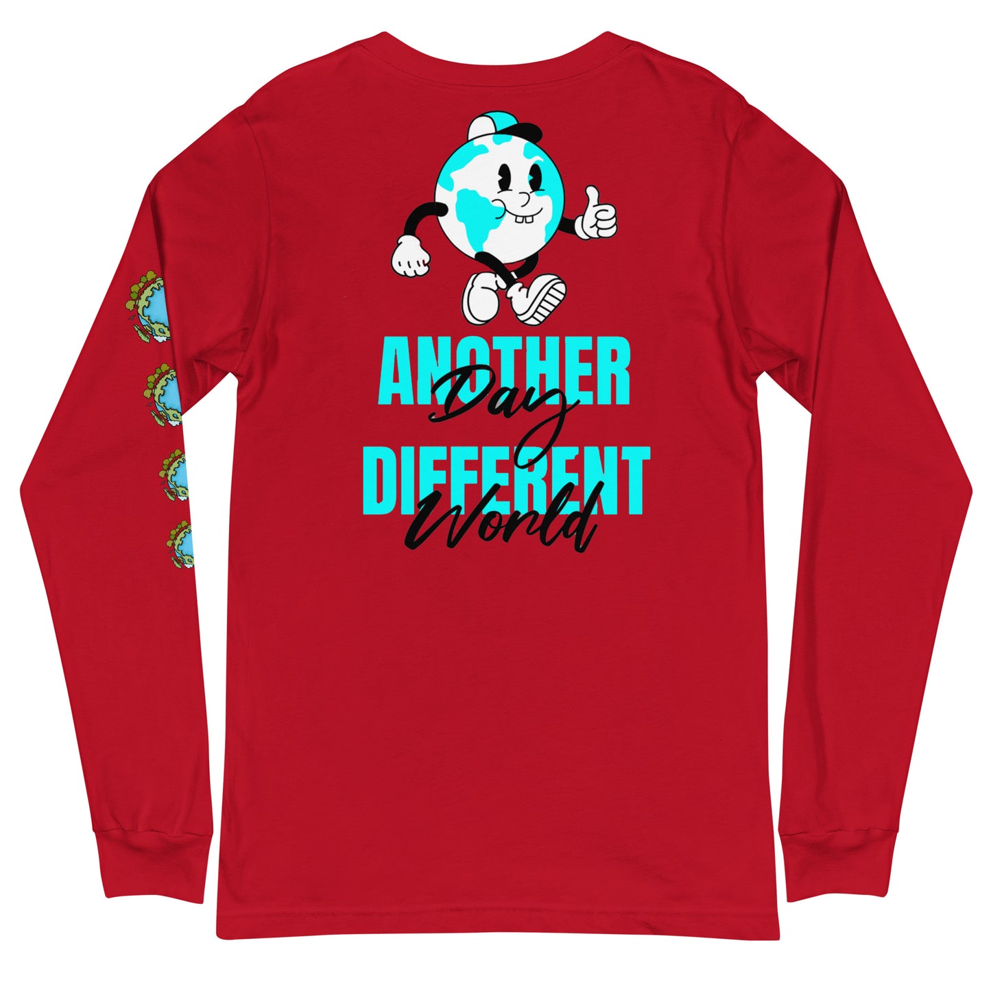 Another Day Different World Unisex Long Sleeve Tee