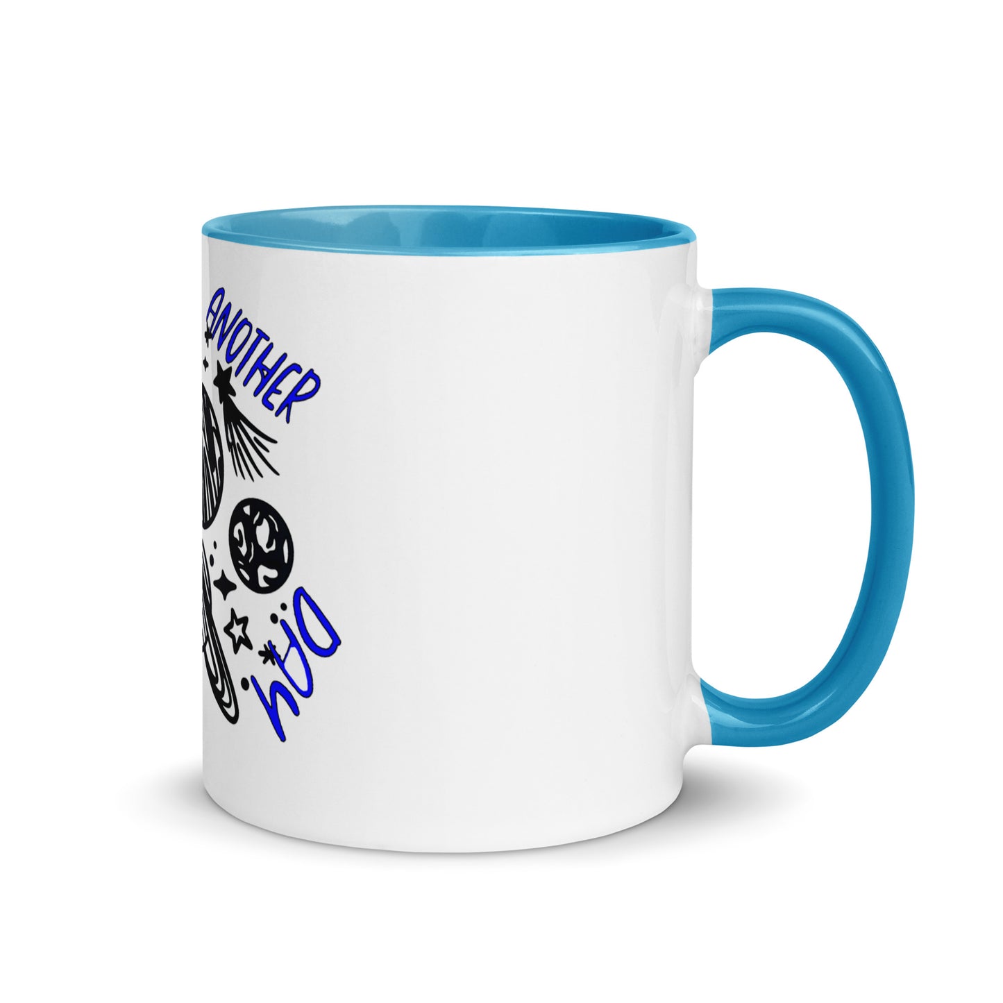 Another Day Different World Mug with Color Inside