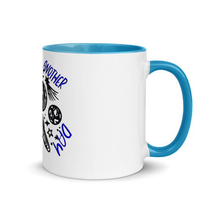 Another Day Different World Mug with Color Inside