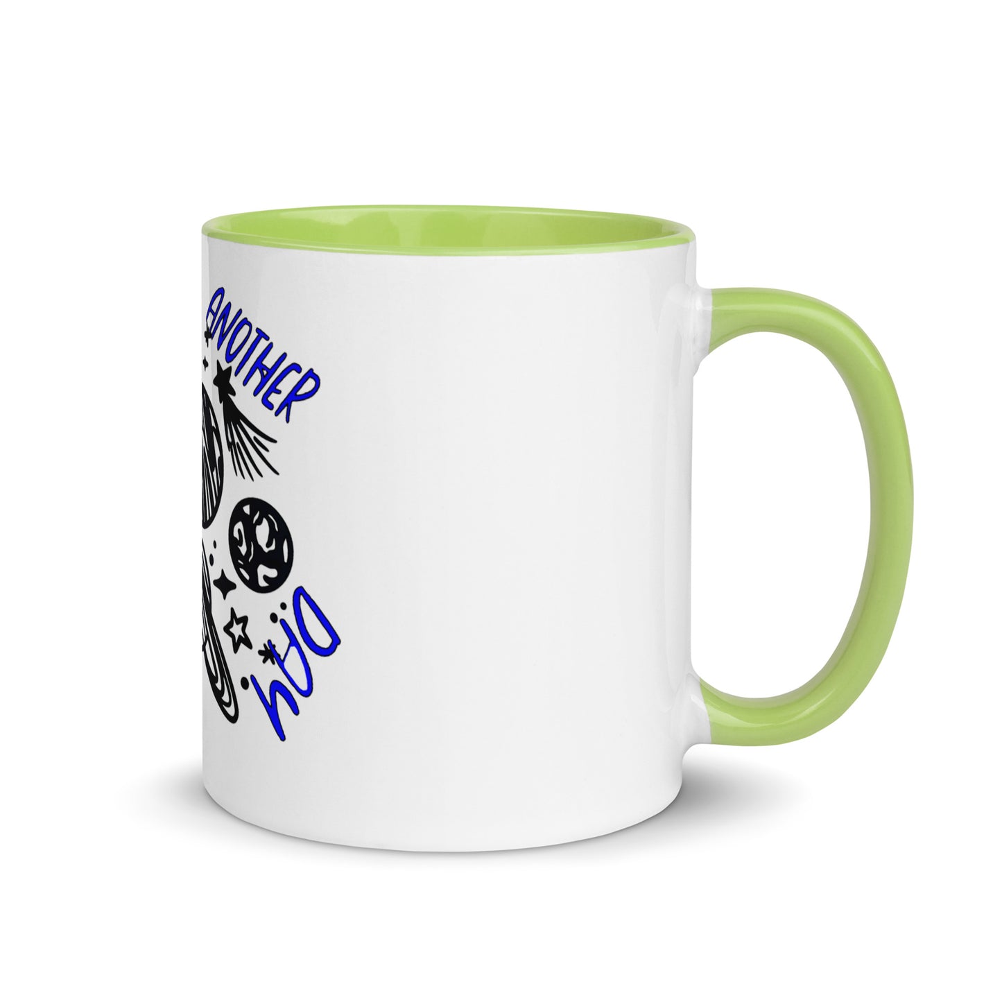 Another Day Different World Mug with Color Inside