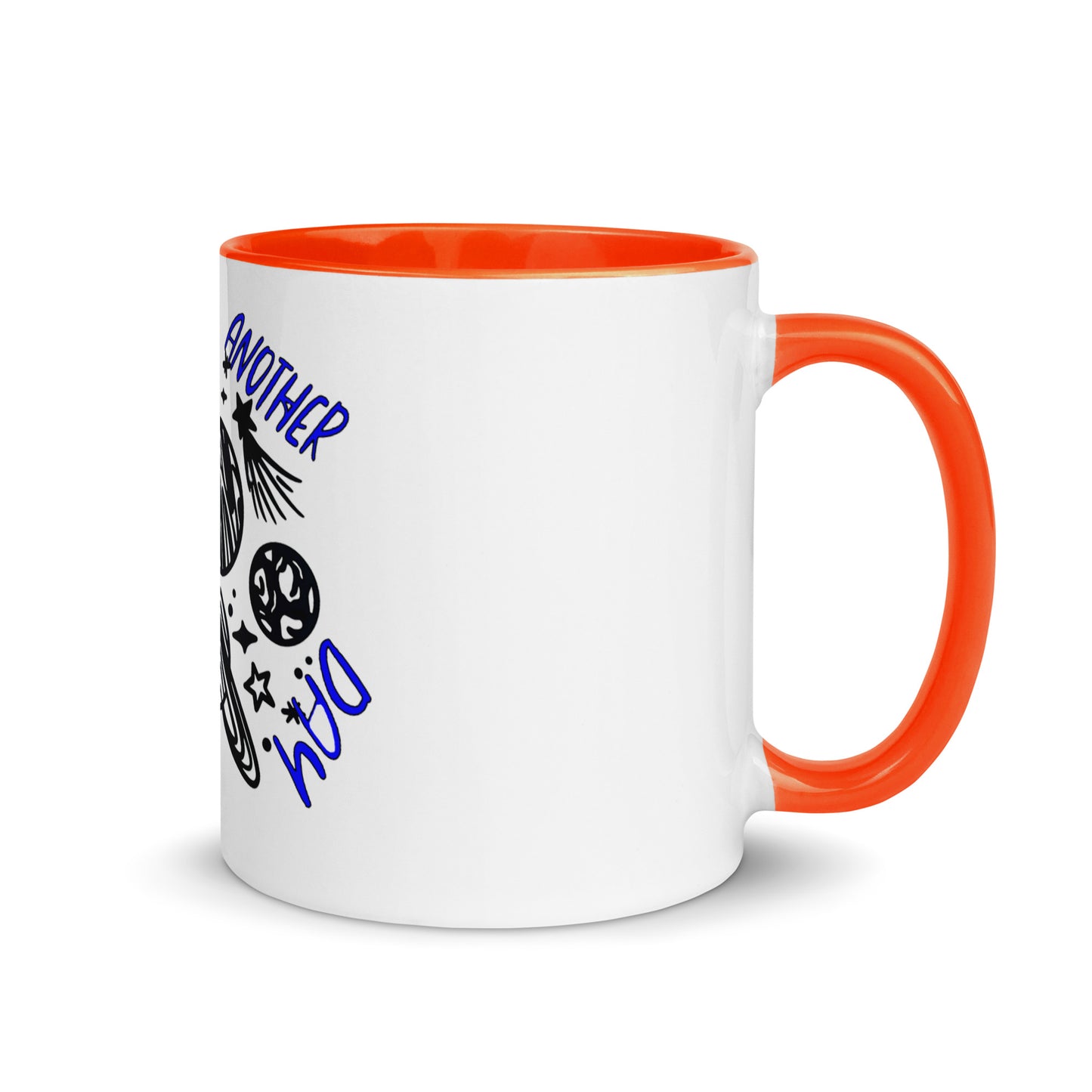 Another Day Different World Mug with Color Inside