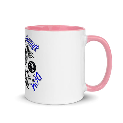 Another Day Different World Mug with Color Inside