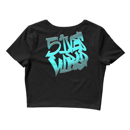 Women’s Graffiti Crop Tee